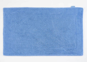 A&H Double Tub Mat - colour 364 Regatta. 100% Giza Egyptian Cotton Extra-Long Staple