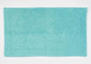 A&H Double Tub Mat - colour 370 Turquoise. 100% Giza Egyptian Cotton Extra-Long Staple