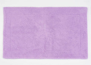 A&H Double Tub Mat - colour 430 Lupin. 100% Giza Egyptian Cotton Extra-Long Staple