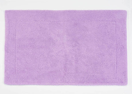 A&H Double Tub Mat - colour 430 Lupin. 100% Giza Egyptian Cotton Extra-Long Staple