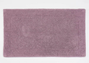 A&H Double Tub Mat - colour 440 Orchid. 100% Giza Egyptian Cotton Extra-Long Staple