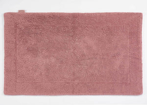A&H Double Tub Mat - colour 515 Rosette. 100% Giza Egyptian Cotton Extra-Long Staple