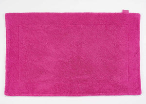 A&H Double Tub Mat - colour 570 Happy Pink. 100% Giza Egyptian Cotton Extra-Long Staple