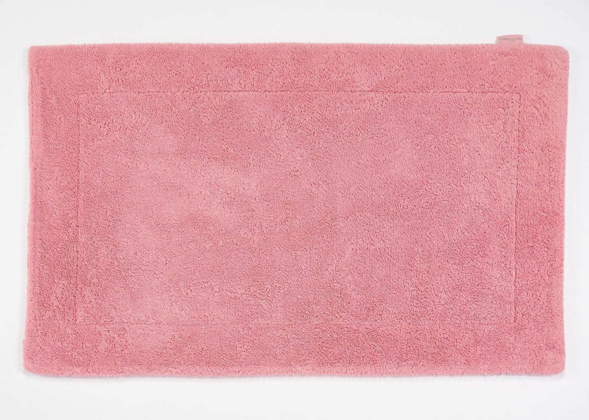 A&H Double Tub Mat - colour 573 Flamingo. 100% Giza Egyptian Cotton Extra-Long Staple