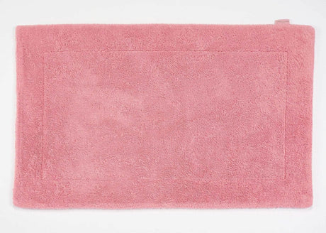 A&H Double Tub Mat - colour 573 Flamingo. 100% Giza Egyptian Cotton Extra-Long Staple