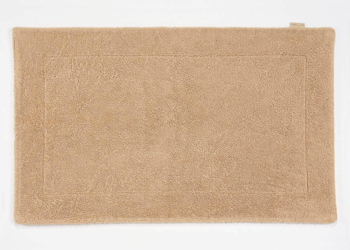 A&H Double Tub Mat - colour 714 Sand. 100% Giza Egyptian Cotton Extra-Long Staple