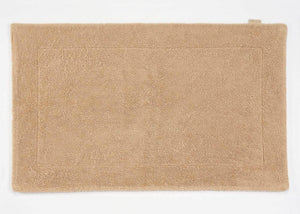 A&H Double Tub Mat - colour 714 Sand. 100% Giza Egyptian Cotton Extra-Long Staple