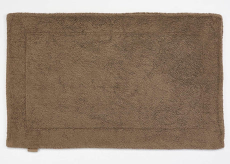 A&H Double Tub Mat - colour 771 Funghi. 100% Giza Egyptian Cotton Extra-Long Staple