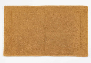 A&H Double Tub Mat - colour 840 Gold. 100% Giza Egyptian Cotton Extra-Long Staple