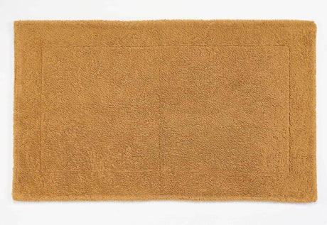A&H Double Tub Mat - colour 840 Gold. 100% Giza Egyptian Cotton Extra-Long Staple