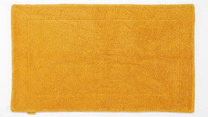 A&H Double Tub Mat - colour 870 Curcuma. 100% Giza Egyptian Cotton Extra-Long Staple