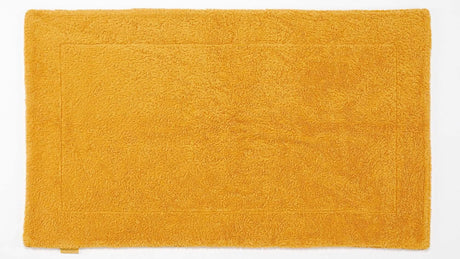 A&H Double Tub Mat - colour 870 Curcuma. 100% Giza Egyptian Cotton Extra-Long Staple