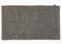 A&H Double Tub Mat - colour 920 Gris. 100% Giza Egyptian Cotton Extra-Long Staple