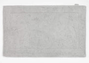 A&H Double Tub Mat - colour 992 Platinum. 100% Giza Egyptian Cotton Extra-Long Staple