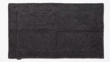 A&H Double Tub Mat - colour 997 Volcan. 100% Giza Egyptian Cotton Extra-Long Staple