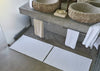 A&H Double Tub Mats (floor) in 100 White