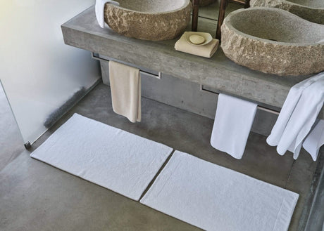 A&H Double Tub Mats (floor) in 100 White