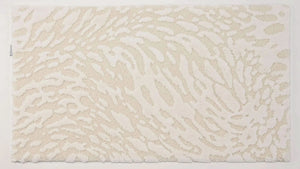 A&H Flow Bath Rug in 103 Ivory, two sizes available