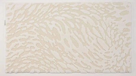 A&H Flow Bath Rug in 103 Ivory, two sizes available