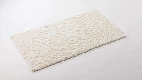 A&H Flow Bath Rug in 103 Ivory, 27 x 47"