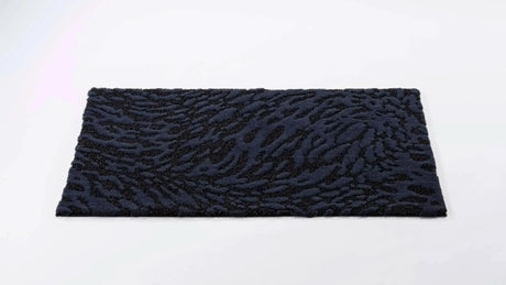 A&H Flow Bath Rug 990 Black, two sizes available