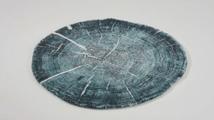 The A&H Fossile Bath Rug is made from 100% Giza Egyptian Cotton Long Staple and is 37" in diameter