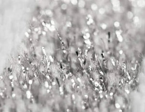 Karat Rug in 900 Silver (Lurex closeup)