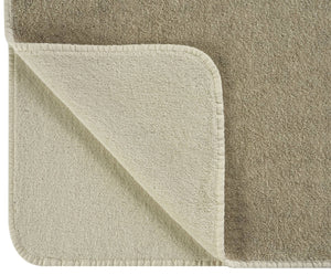A&H Lino Towels are two-tone, reversible in 101 Ecru and 770 Linen