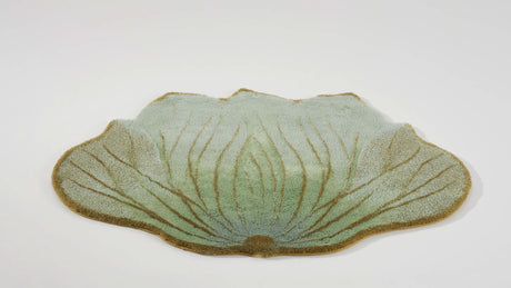 The A&H Lotus Bath Rug is made from 100% Giza Egyptian Cotton Long Staple
