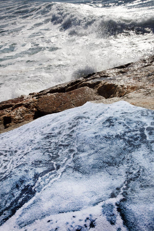 The A&H Nazaré Bath Rug is made from 100% Giza Egyptian Cotton Long Staple