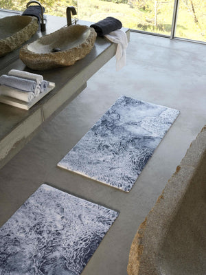 The A&H Nazaré Bath Rug is made from 100% Giza Egyptian Cotton Long Staple