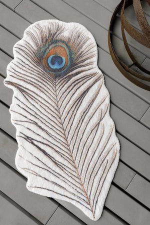 A&H Paon Bath Rug in 737 Caramel. 1,900 gsm 31 x 63"