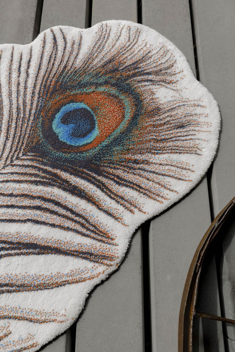 A&H Paon Bath Rug in 737 Caramel. 1,900 gsm 31 x 63"