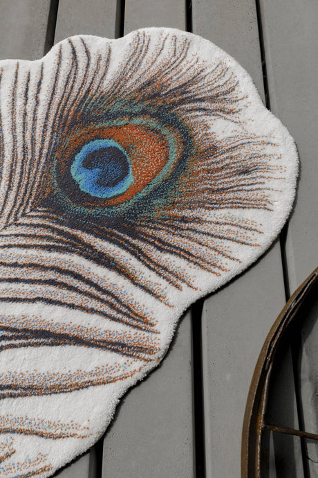 A&H Paon Bath Rug in 737 Caramel. 1,900 gsm 31 x 63"