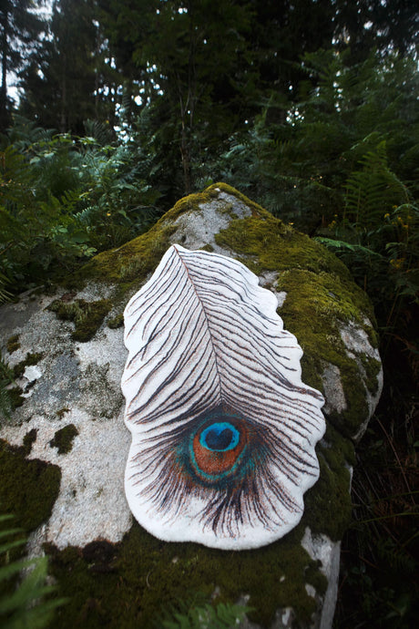 A&H Paon Bath Rug in 737 Caramel. 1,900 gsm 31 x 63"