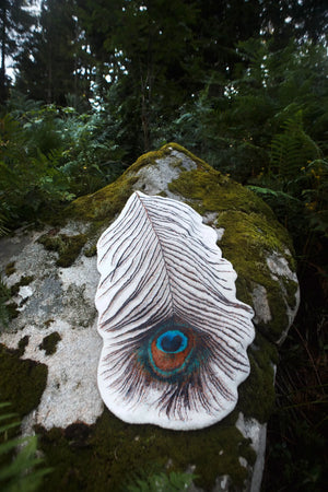 A&H Paon Bath Rug in 737 Caramel. 1,900 gsm 31 x 63"