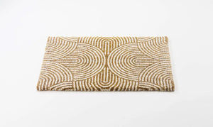 A&H Petal Bath Rug in 770 Linen - 23 x 39"