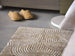 A&H Petal Bath Rug in 770 Linen