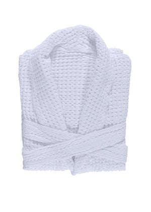 A&H Pousada Robe in 100 White