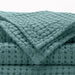 A&H Pousada Waffle Towels in 325 Dragonfly