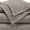 A&H Pousada Waffle Towels in 940 Atmosphere