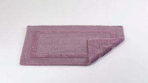 Abyss & Habidecor Reversible Rug in 440 Orchid. Available in Canada @ TMASC.