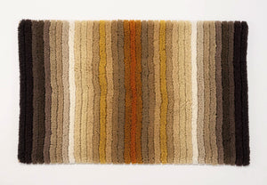 The A&H Santa Cruz Bath Rug in 737 Caramel