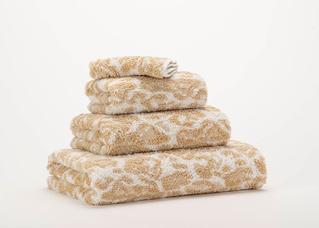 A&H Sauvage Towels in 714 Sand. 100% Egyptian Cotton Extra-Long Staple