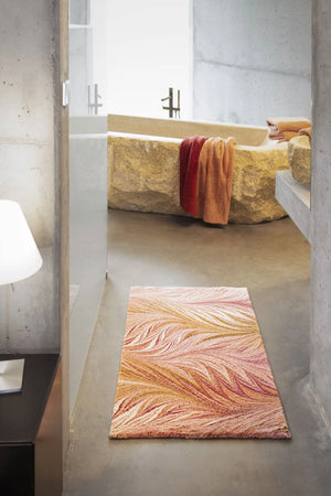 A&H Sissy Bath Rug in 515 Rosette. Two Available Sizes