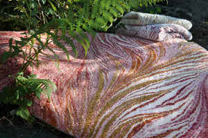 A&H Sissy Bath Rug in 515 Rosette. Two Available Sizes