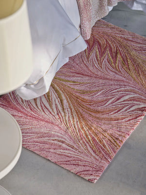 A&H Sissy Bath Rug in 515 Rosette. Two Available Sizes