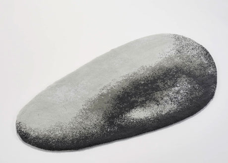 A&H Stone Bath Rug in 993 Metal, 27 x 47" | 70 x 120 cm