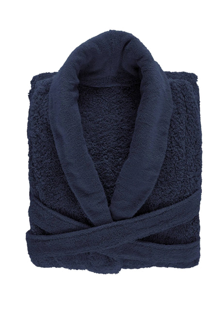 A&H Super Pile Robe in 314 Navy