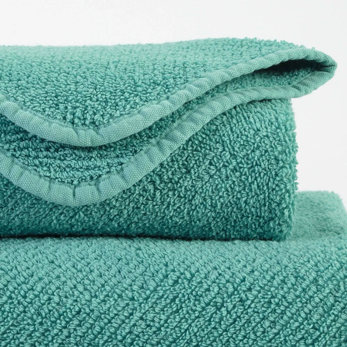 A&H Twill Towels in 302 Lagoon